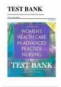 Test Bank for Women's Health Care in Advanced Practice Nursing&comma; Second Edition by Ivy M&period; Alexander