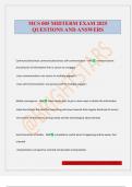 MCS 005 MIDTERM EXAM 2025 QUESTIONS AND ANSWERS