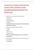BUNDLE for Phlebotomy All Versions 1 & 2 &mdash; Certified Phlebotomy Technician &lpar;CPT&rpar; Complete Phlebotomy Technician &lpar;CPT&rpar; Exam Questions and Correct Detailed Answers &lpar;2025&rpar; &vert; Verified Correct Answers with Accurate Solutions &vert; Already Passed &mdash; Highest Test Gra