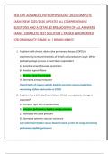 HESI EXIT ADVANCED PATHOPHYSIOLOGY 2023 COMPLETE  EXAM &lbrack;NEW 2025&sol;2026 UPDATE&rsqb; ALL COMPREHENSIVE  QUESTIONS AND A DETAILED BREAKDOWN OF ALL ANSWERS  EXAM &vert; COMPLETE TEST SOLUTION &vert; PASSED & REWORDED  FOR ORIGINALITY GRADE A&plus; &vert; BRAND NEW&excl;&excl;&excl;