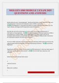 MOLGEN 4500 MODULE 2 EXAM 2025 QUESTIONS AND ANSWERS