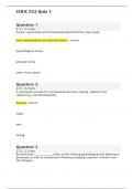COUC 522 Quiz 1 &vert; Questions and Answers &vert; Liberty University