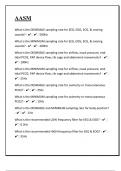 AASM Exam Questions That Deliver Results