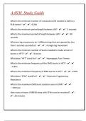 AASM Study Guide Expert Questions & Answers for Total Exam Domination