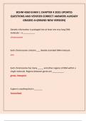 BCHM 4360 EHAM 1 CHAPTER 4 2025 UPDATES  QUESTIONS AND VERIFIER CORRECT ANSWERS ALREADY  GRADED A&plus;&lpar;BRAND NEW VERSION&rpar; 