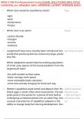 WGU C190 Pre-Assessment exam EXAM&comma; SOLUTIONS &lpar;MULTIPLE CHOICES&rpar; &lpar;A&plus; GRADED 100&percnt; VERIFIED&rpar; LATEST VERSION 2025&excl;&excl;