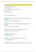 Acupuncture Exam Questions and Answers &vert;Complete Solutions Graded A&plus; &vert;100&percnt; Correct 