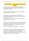  D356 HR Technology &ndash; Verified Questions and Answers &lpar;WGU Human Resource Information Systems & eHRM Study Guide&rpar;