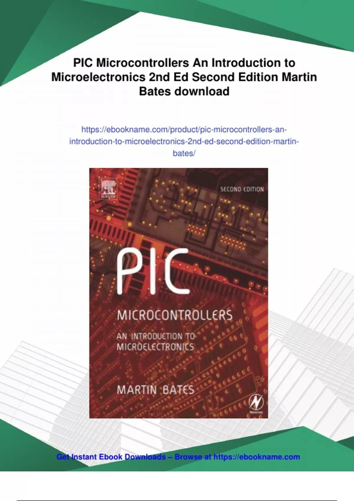 Summary PIC Microcontrollers An Introduction to Microelectronics 2nd Ed ...