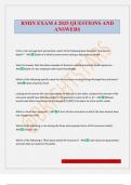 RMIN EXAM 4 2025 QUESTIONS AND ANSWERS