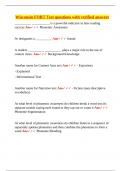 Wisconsin FORT Test &ndash; Verified Questions and Full Concept Explanations &lpar;Complete Literacy Skills Review&rpar;