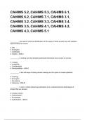 CAHIMS 5&period;2&comma; CAHIMS 5&period;3&comma; CAHIMS 6&period;1&comma; CAHIMS 6&period;2&comma; CAHIMS 7&period;1&comma; CAHIMS 3&period;1&comma; CAHIMS 3&period;2&comma; CAHIMS 3&period;3&comma; CAHIMS 3&period;4&comma; CAHIMS 3&period;5&comma; CAHIMS 4&period;1&comma; CAHIMS 4&period;2&comma; CAHIMS 4&period;3&comma; CAHIMS 5&period;1 NEWEST 2025&sol;2026 ACTUAL EXAM COMPLETE QUESTIONS AND CORRECT DETAILED ANSWERS &lpar;VERIFIED A