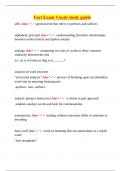  Fort Exam Vocabulary Study Guide &ndash; Complete Literacy Terms with Verified Definitions &lpar;Wisconsin FORT Prep&rpar;