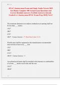 HVAC Journeyman Exam and Study Guide Newest 2025  Test Bank&vert; Complete 400 Actual Exam Questions and  Correct Detailed Answers &lpar;Verified Answers&rpar; Already  Graded A&plus;&vert; Journeyman HVAC Exam Prep 2025&vert;&vert; New&excl;&excl; 