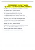 2025&sol;26 EBOB Author Practice Questions And Answers 100&percnt; Correct&excl;&excl;&excl;
