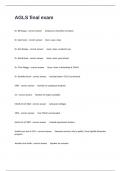 AGLS final exam questions with verified correct answers&period;