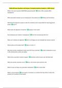 FNDH 620 Exam Questions and Answers &vert;Complete Solutions Graded A&plus; &vert;100&percnt; Correct