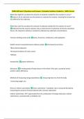 FNDH 620 Exam 2 Questions and Answers &vert;Complete Solutions Graded A&plus; &vert;100&percnt; Correct 