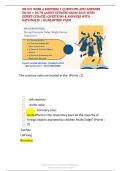 CHAMBERLAIN NR 507 &vert; WEEK 4 MIDTERM 2 &vert; QUESTIONS AND ANSWERS 58&sol;60 &equals; 96&period;7&percnt; LATEST UPDATED EXAM 2025 WITH EXPERT CURATED QUESTIONS & ANSWERS WITH RATIONALES &vert; GUARANTEED PASSS