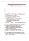 BS 1343 HESI exit exam rn Questions VS Answers &lpar; A&plus; grade&rpar;