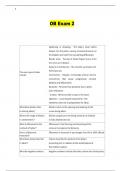 OB Exam 2