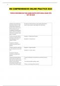 RN COMPREHENSIVE ONLINE PRACTICE 2023