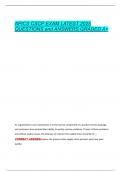 APICS CSCP EXAM LATEST 2025  QUESTIONS and ANSWERS GRADED A&plus; APICS CSCP EXAM LATEST 2025  QUESTIONS and ANSWERS GRADED A&plus; 