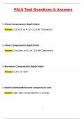 PALS Test Questions &lpar;Latest 2025 &sol; 2026&rpar;&colon; Most Comprehensive Qs & Ans - to Pass the Exam&comma; 100&percnt; Verified&period;