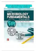 TEST BANK FOR MICROBIOLOGY FUNDAMENTALS&colon; A CLINICAL APPROACH 4TH EDITION MARJORIE KELL