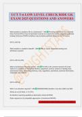 UCT T-6 LOW LEVEL CHECK RIDE GK EXAM 2025 QUESTIONS AND ANSWERS