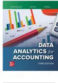 TEST BANK FOR Data Analytics for Accounting 3rd edition by Vernon Richardson&comma; Ryan Teeter&comma; Katie Terrell  ISBN&colon; 978-1264444908  COMPLETE GUIDE ALL CHAPTERS COVERED  100&percnt; VERIFIED A&plus; GRADE ASSURED&excl;&excl;&excl;&excl;&excl;NEW LATEST UPDATE&excl;&excl;&excl;&excl;
