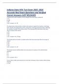 Indiana State Life and Health exams package deal 