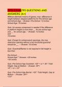 CPSI Exam &ndash; 195 Questions and Correct Answers &lpar;Graded A&plus;&rpar;