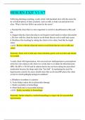 HESI RN Exit Exam V1&ndash;V7 &ndash; Complete Versions with Questions and Correct Answers