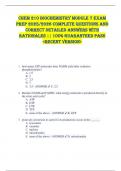 CHEM 210 Biochemistry Module 7 EXAM  PREP 2025&sol;2026 COMPLETE QUESTIONS AND  CORRECT DETAILED ANSWERS WITH  RATIONALES &vert;&vert; 100&percnt; GUARANTEED PASS  <RECENT VERSION> 