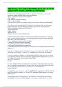 DTS &lpar;Basic&rpar; - DTS Travel Documents &lpar;DTS 101&rpar; ACTUAL QUESTIONS WITH CORRECT ANSWERS&excl;&excl;