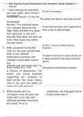 ESI Practice Exam Questions And Answers Latest Update &vert; Solved