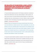 NR 509 APEA 3P EXAM WEEK 4 2025 LATEST QUESTIONS AND GUARANTEED CORRECT ANSWERS WITH RATIONALES ALREADY GRADED A&plus;&period;