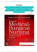 TEST BANK FOR LEWIS MEDICAL SURGICAL NURSING 11th EDITION QUESTIONS AND ANSWERS GUARANTEED SUCCESS CHAPTER 48-68 LATEST UPDATE WITH QUESTIONS AND ANSWERS&period;