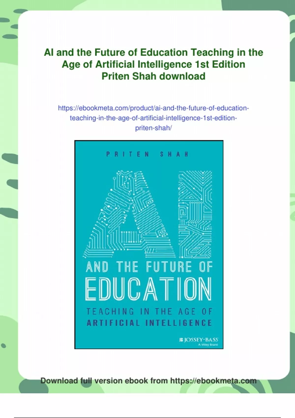Summary AI and the Future of Education Teaching in the Age of ...