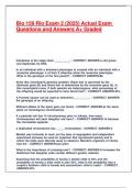 Bio 156 Rio Exam 2 &lpar;2025&rpar; Actual Exam Questions and Answers A&plus; Graded&period;