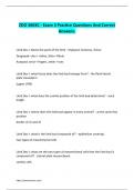 ZOO 3603C - Exam 3 Practice Questions And Correct Answers&period;