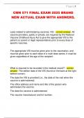 CMN 571 FINAL EXAM 2025 BRAND  NEW ACTUAL EXAM WITH ANSWERS&period;