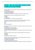 WFSM - SET B &lpar;VOLUME 3&rpar; HELP WITH COMPLETE SOLUTIONS