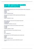 WFSM - SET B &lpar;VOLUME 4&rpar; WITH COMPLETE SOLUTIONS