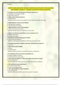 ASSISTED LIVING MEDICATION TRAINING UPDATED EXAM WITH MOST TESTED QUESTIONS AND ANSWERS &vert; GRADED A&plus; &vert; ASSURED SUCCESS WITH DETAILED RATIONALES