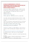 ATI RN VATI COMPREHENSIVE&sol;&sol;&period; ATI RN VATI COMPREHENSIVE PREDICTOR FORM A 200 QUESTIONS AND CORRECT ANSWERS WITH RATIONALES 2024 NEWEST&sol;&sol;ALREADY GRADED A&plus;