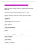 INSY 3304 Database Exam 1 &vert;&vert; Errorless Answers 100&percnt;&period;