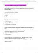 INSY 3305 Exam 1 &vert;&vert; with 100&percnt; Correct Answers&period;