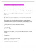 INSY 3305 Exam 2 &vert;&vert; All Solutions are Accurate&period;